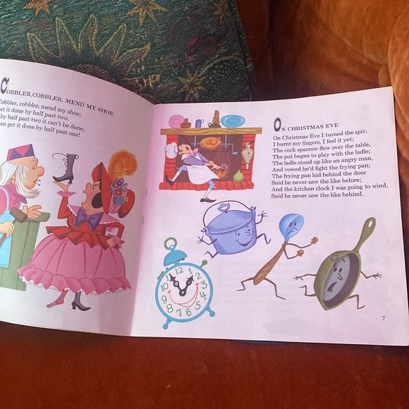 Vintage vinyl Disneyland More Mother Goose read along book - Picture 3 of 7